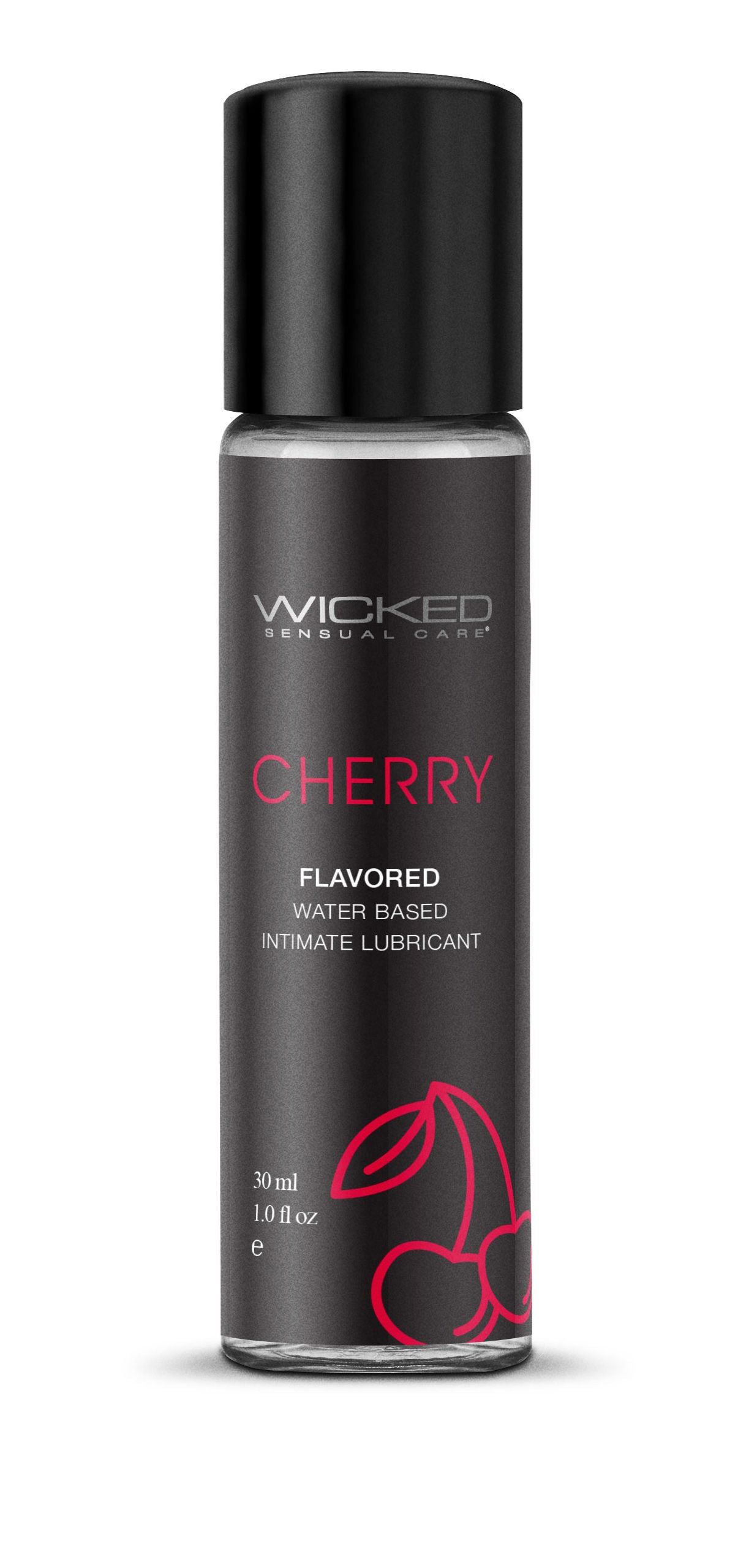 Aqua Cherry Flavored Water Based Intimate Lubricant - 1 Fl. Oz.