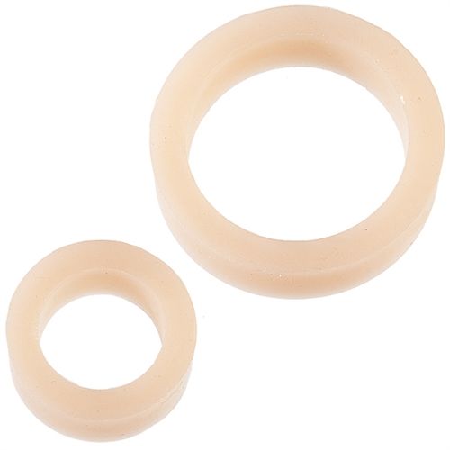 Platinum Premium Silicone - the C-Rings - White