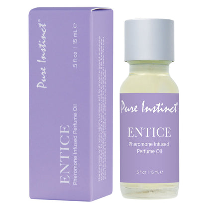 Pure Instinct Pheromone Fragrance Oil Entice Roll  on 10.2 ml 0.34 ml