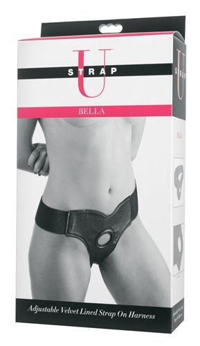 Bella Adjustable Velvet Lined Strap-on Harness