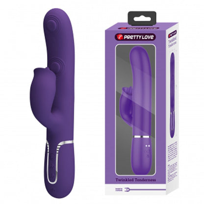 Gigi Twinkled Tenderness Rabbit Vibrator - Purple