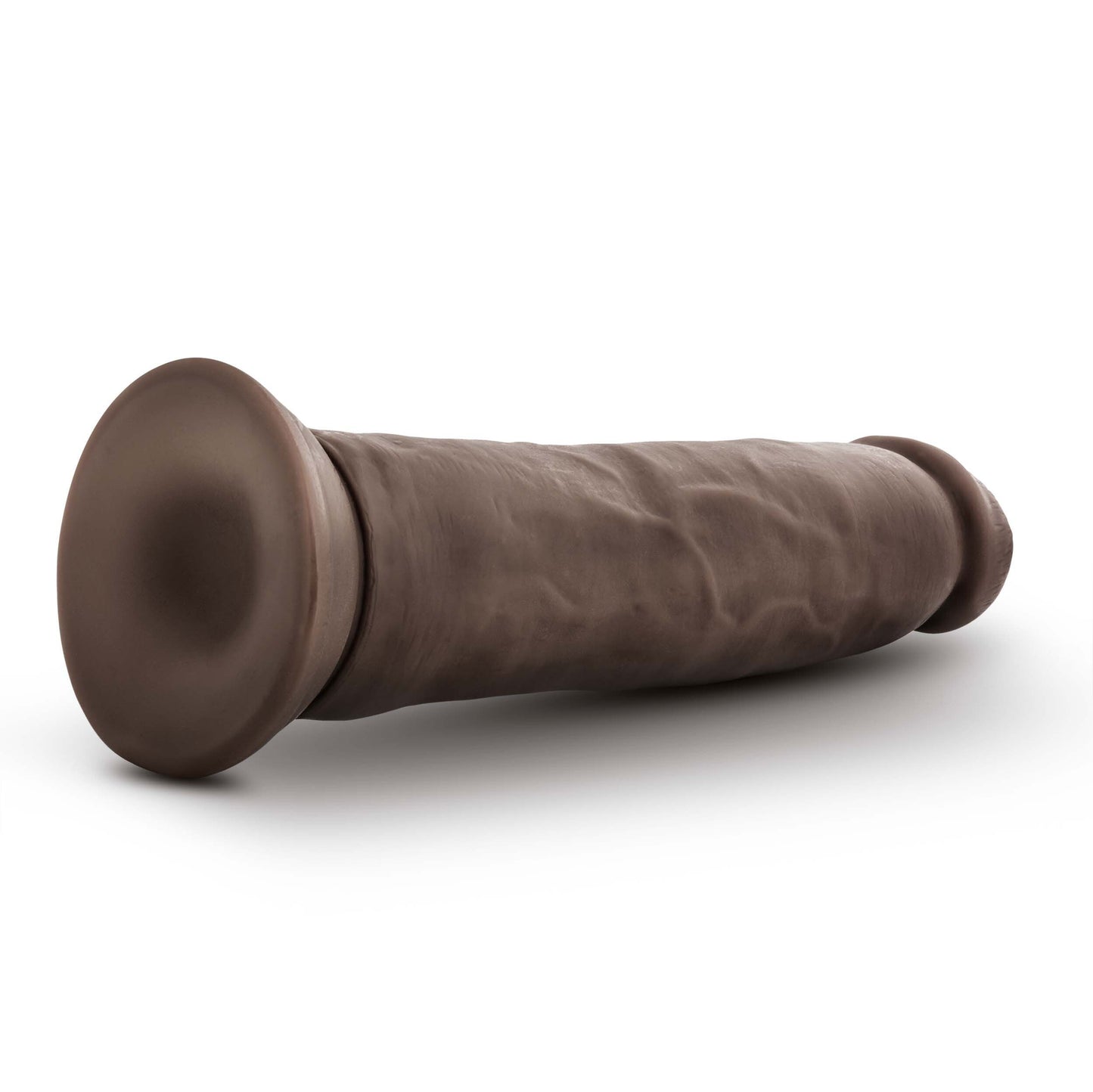 Dr. Skin Plus - 9 Inch Posable Thick Dildo -  Chocolate