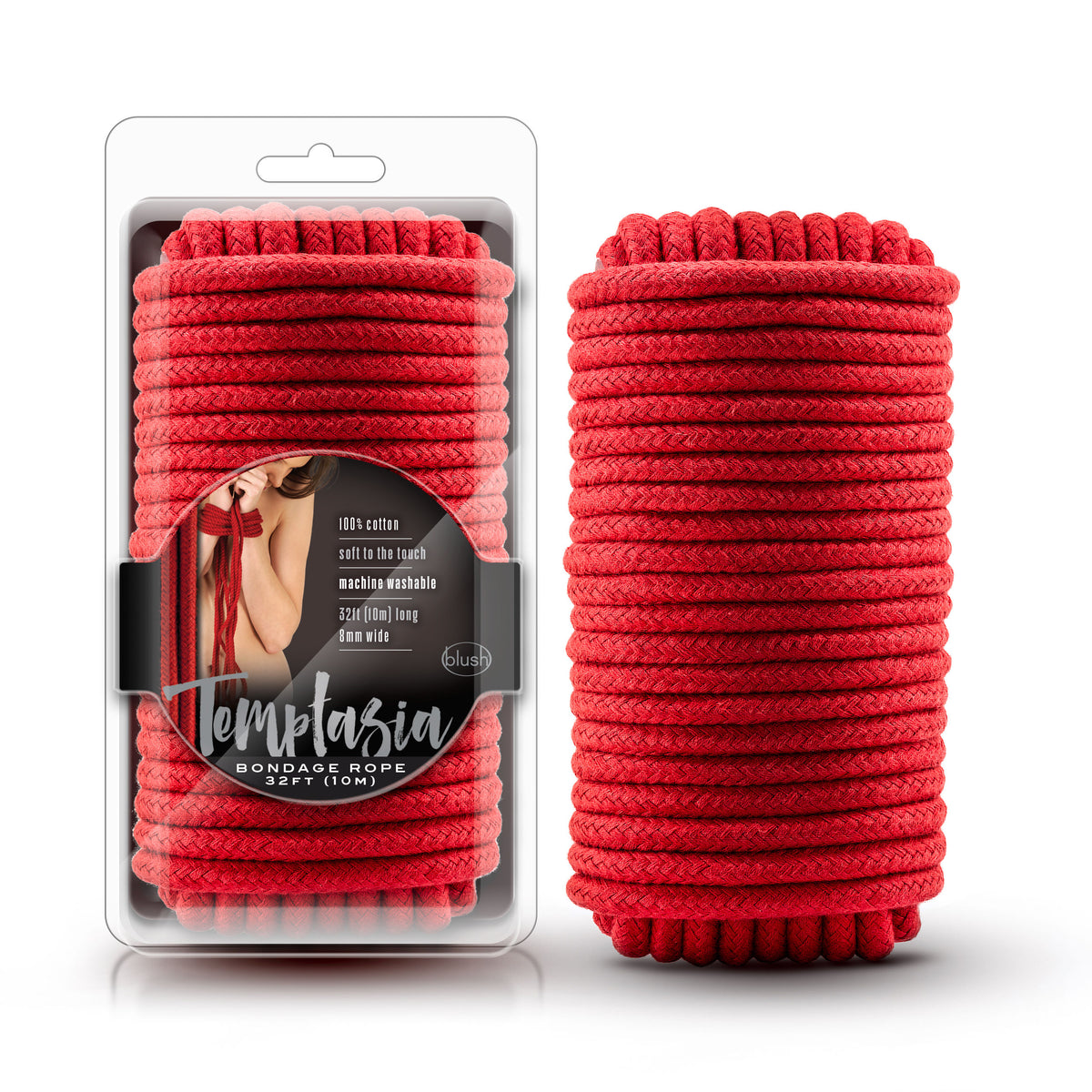 Temptasia - Bondage Rope - 32 Feet - Black