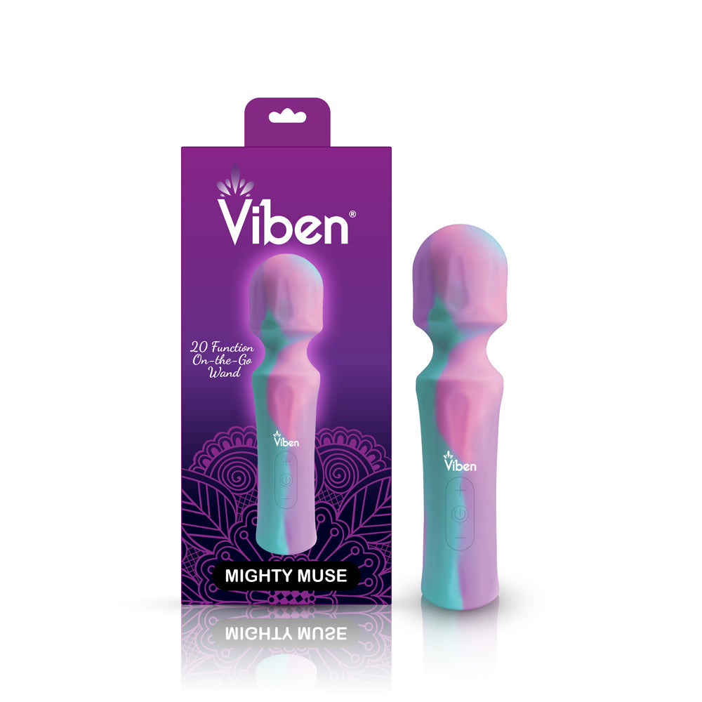 Mighty Muse Mini Massager - Unicorn - Powerful Personal Wand Massager