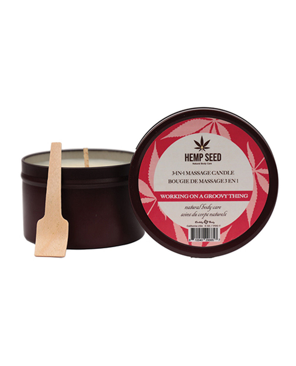 Hemp Seed 3-in-1 Massage Candle - 6 Oz