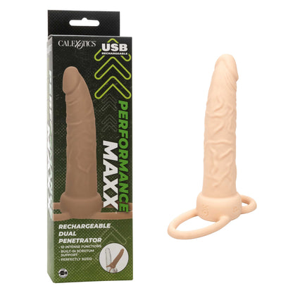 Performance Maxx Rechargeable Dual Penetrator -  Ivory