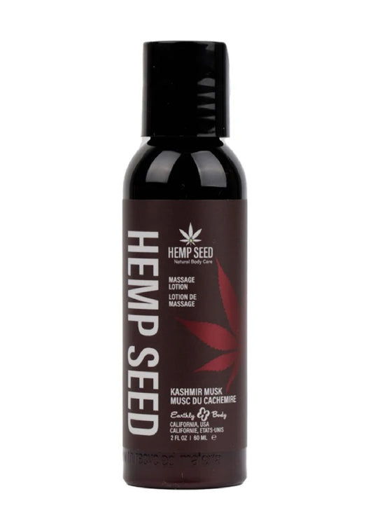 Hemp Seed Massage Lotion - Kashmir Musk