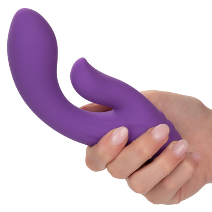 Stella Liquid Silicone Dual Pleaser - Purple