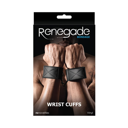 Renegade Bondage Wrist Cuff - Black