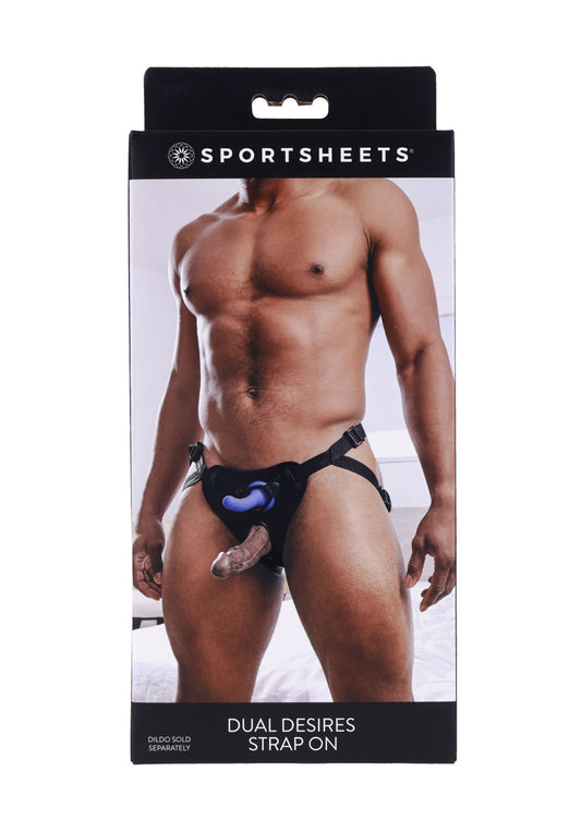 Dual Desires Strap on - Black