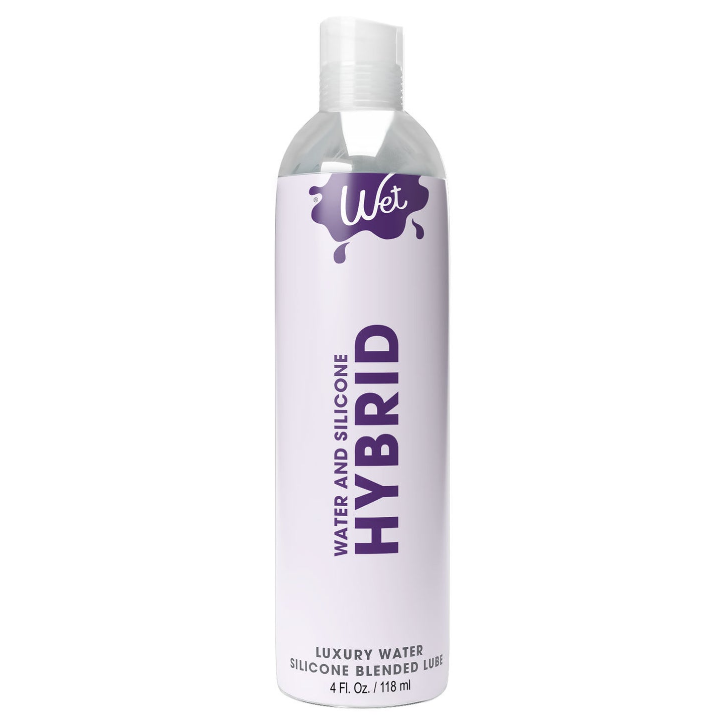 Wet Hybrid Luxury Water/silicone Blend Based  Lubricant 4 Oz