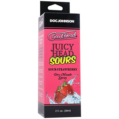 Goodhead Juicy Head Dry Mouth Spray Sour Strawberry 2 Fl Oz