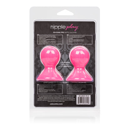 Nipple Play Silicone Pro Nipple Suckers - Black