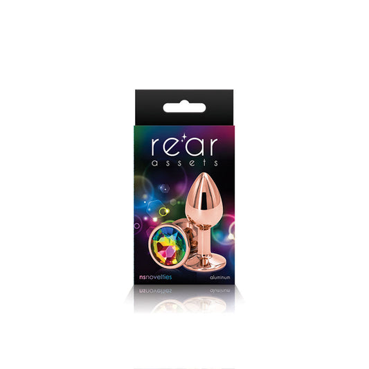 Rear Assets - Rose Gold - Small - Rainbow