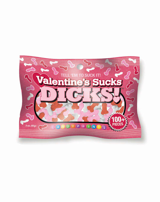 Valentines Sucks Dicks Candy 3oz Bag