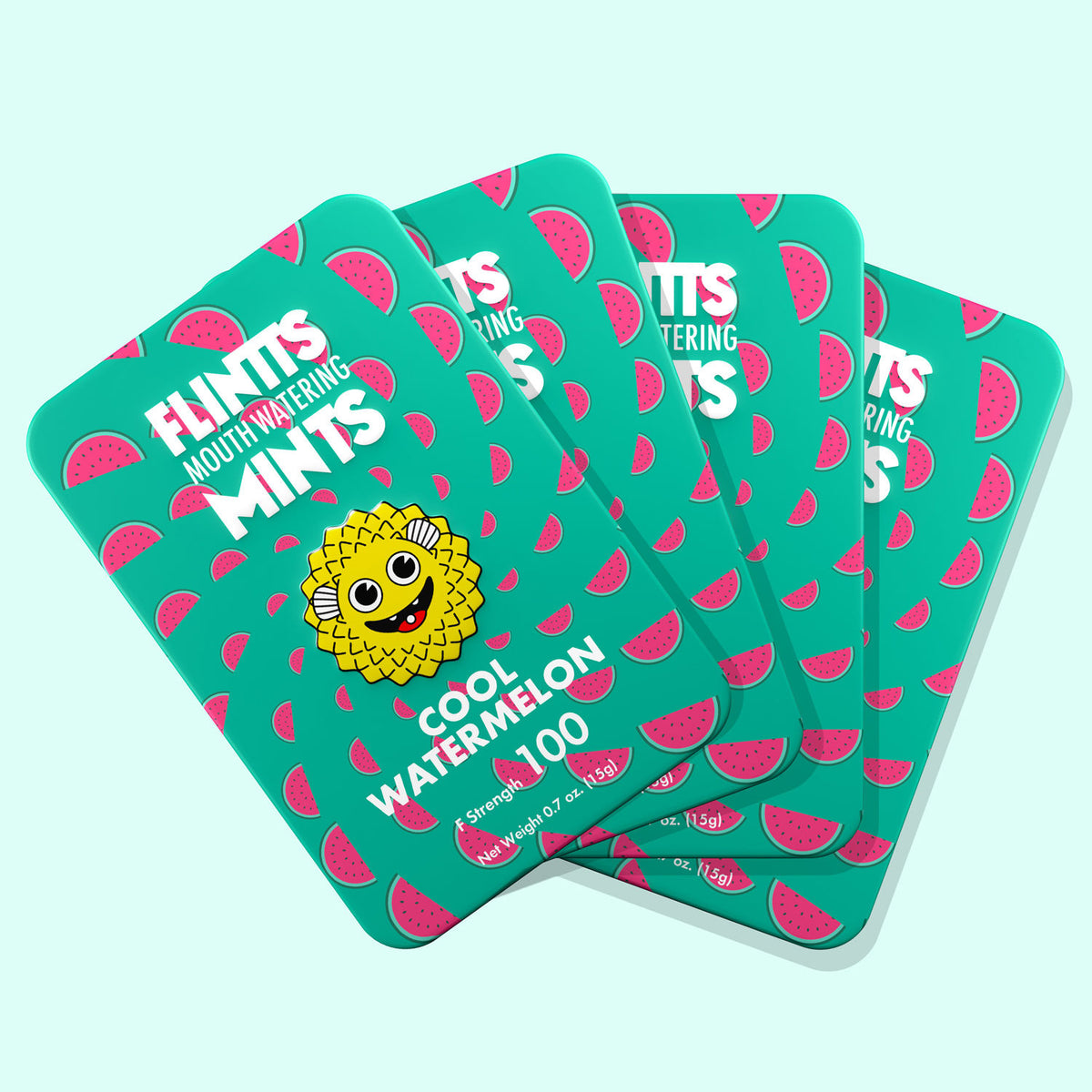 Flintts Mouth Mints Cool Watermelon - F-Strength 100