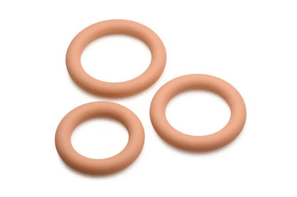 Jock Silicone Cock Ring Set in - Medium