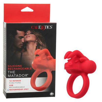 Silicone Rechargeable the Matador - Red