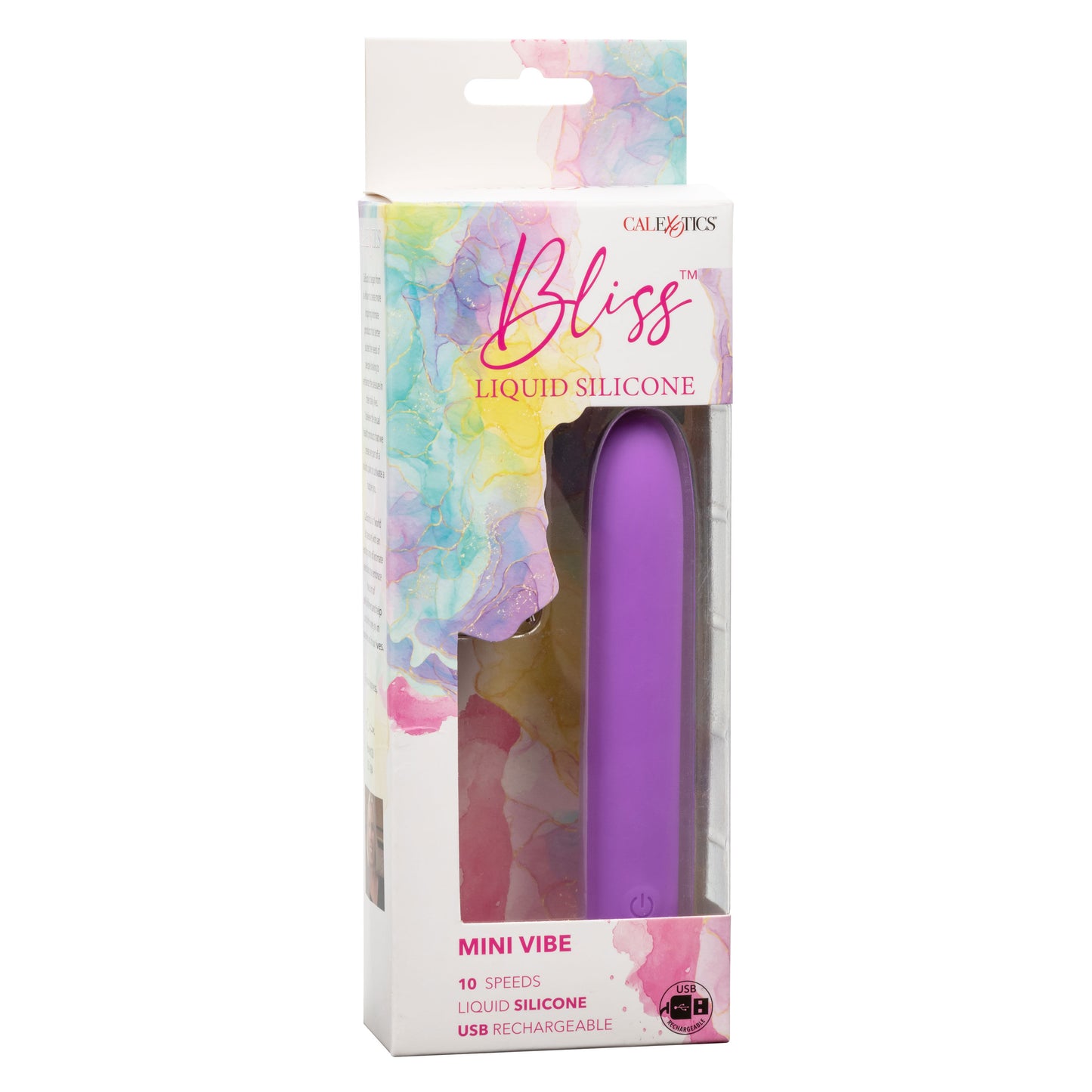 Bliss Liquid Silicone Mini G Vibe - Purple