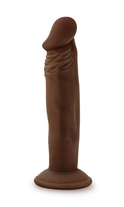 Dr. Skin Plus - 6 Inch Posable Dildo - Chocolate