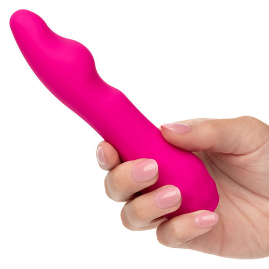 Gia Curved Pleaser - Pink