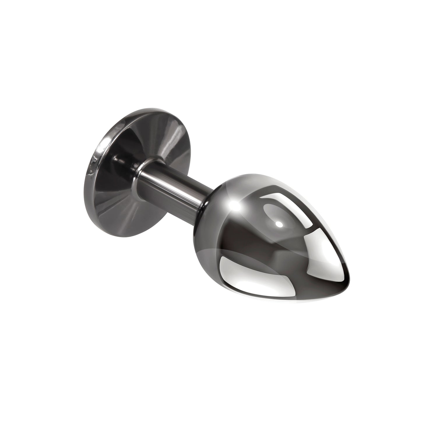 Playboy Pleasure - Pleasure 3 Ways - Butt Plug - Hematite