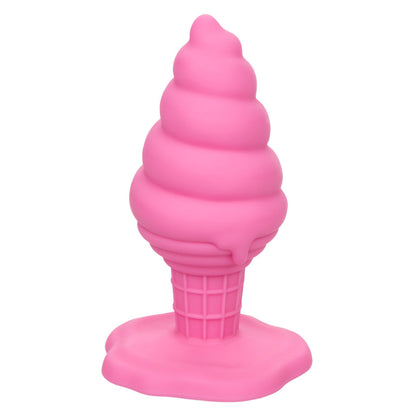 Naughty Bits Yum Bum Ice Cream Cone Butt Plug - Pink