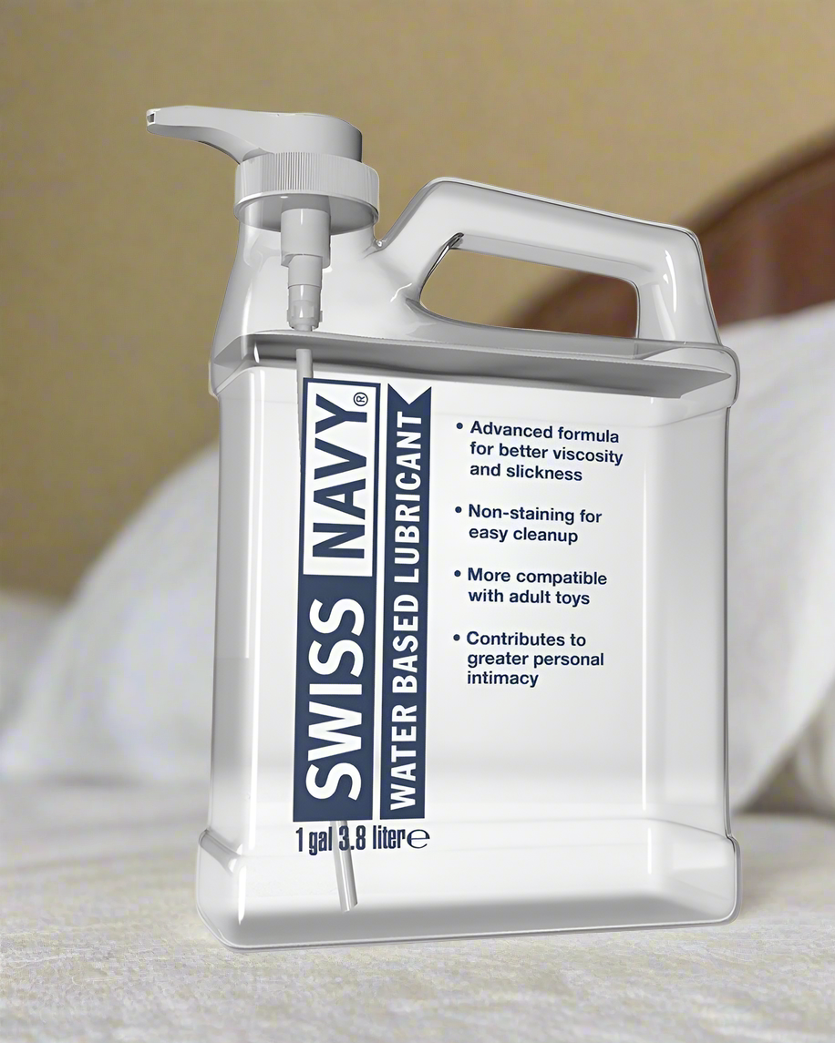 Swiss Navy Water-Based Lubricant 1 Gallon