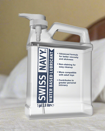 Swiss Navy Water-Based Lubricant 1 Gallon