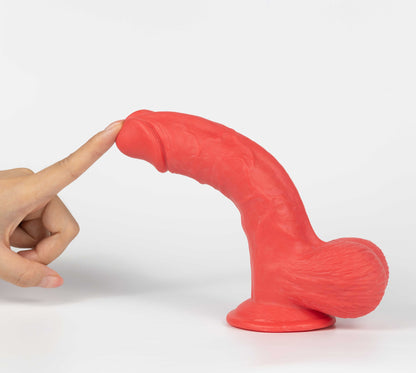 Get Lucky Ms. Navy 7.5 Inch Dildo - Blue