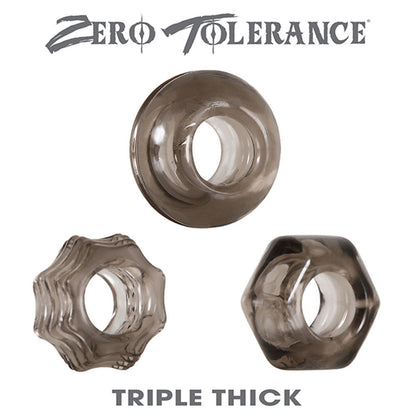 Triple Thick Cockrings