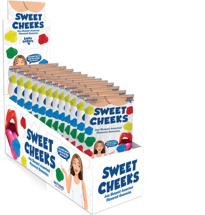 Sweet Cheeks Gummies - Ass Shaped Gummies -  Assorted Flavors