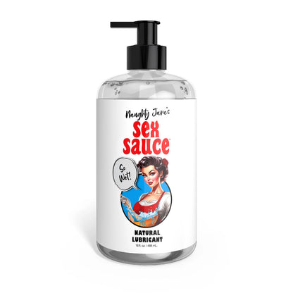 Naughty Jane's Sex Sauce Natural Lubricant 8oz