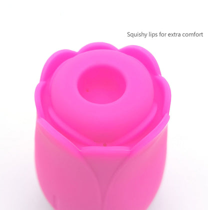 Tulip Pro 15-Function Suction Vibe With Wireless Charging - Pink