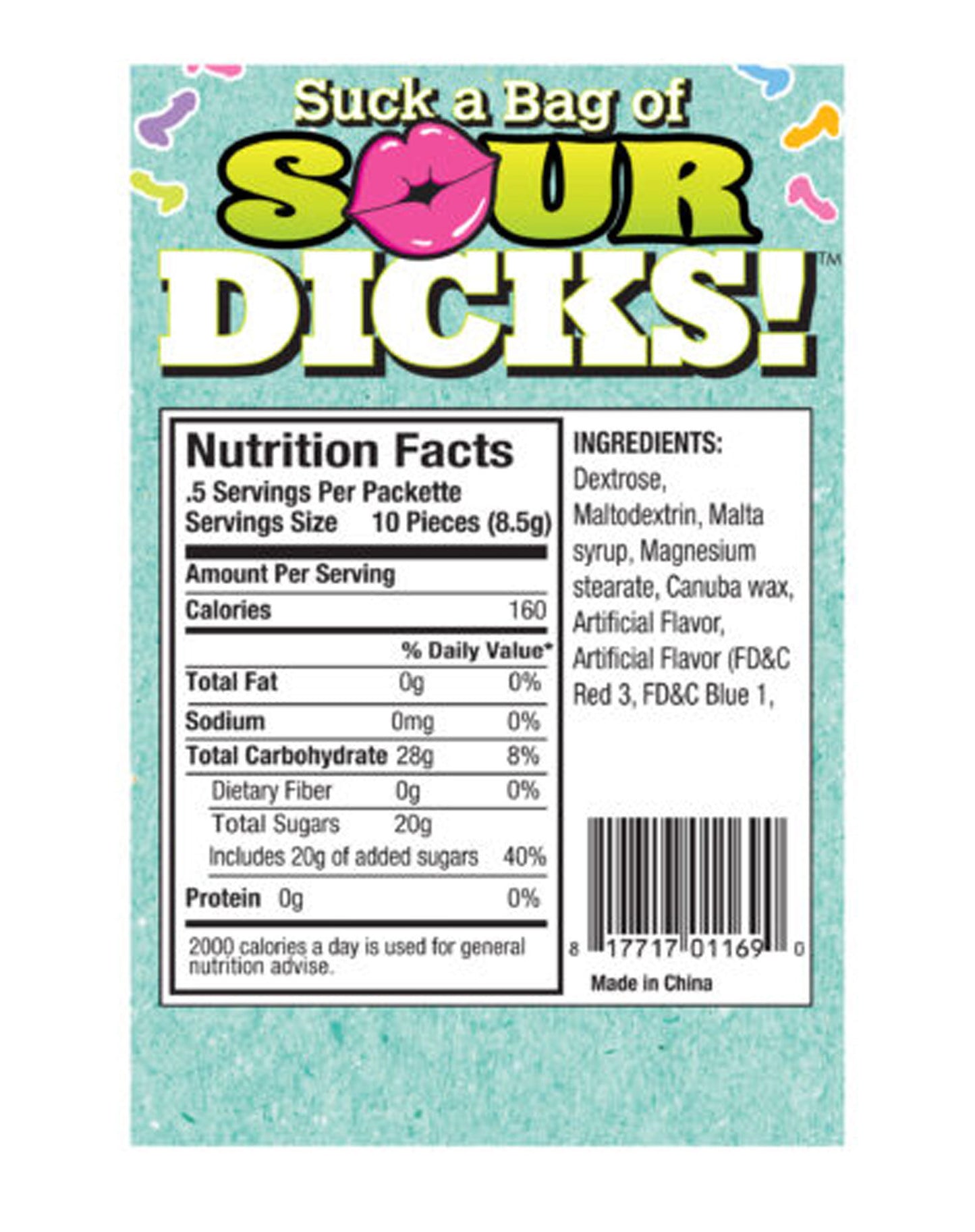 Suck a Bag of Sour Dicks - Bag of 25