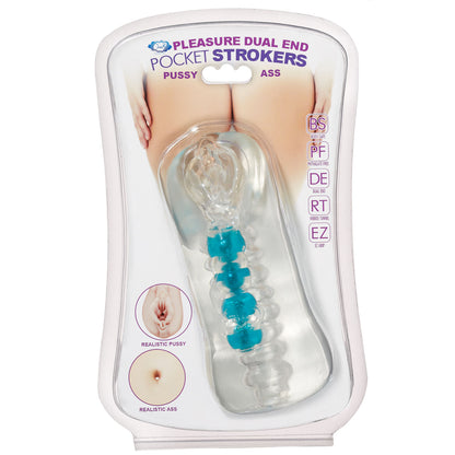 Personal Double Ended Beaded  Stroker Flesh