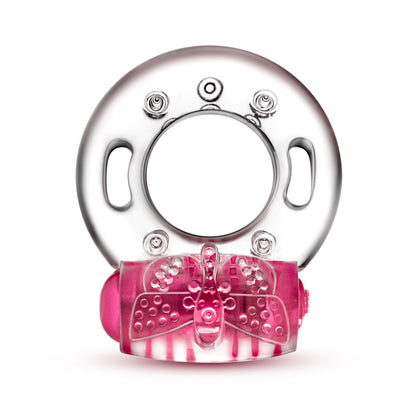 Play With Me - Arouser Vibrating C-Ring - Pink