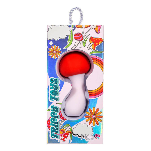 Shroomie Rechargeble Mushroom  Vibrator - Red