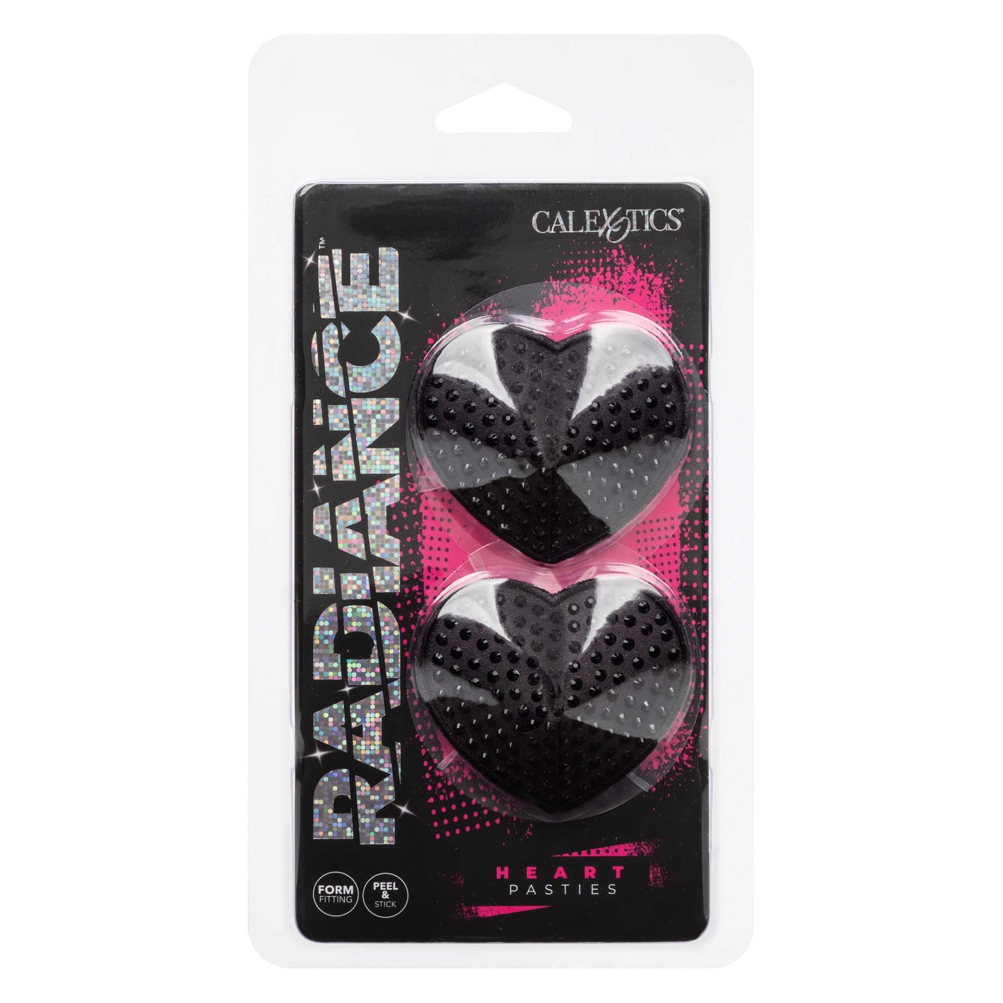 Radiance Heart Pasties - Black