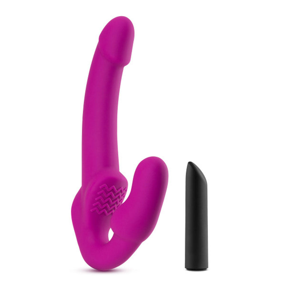 Temptasia - Estella - Strapless Silicone Dildo -  Pink