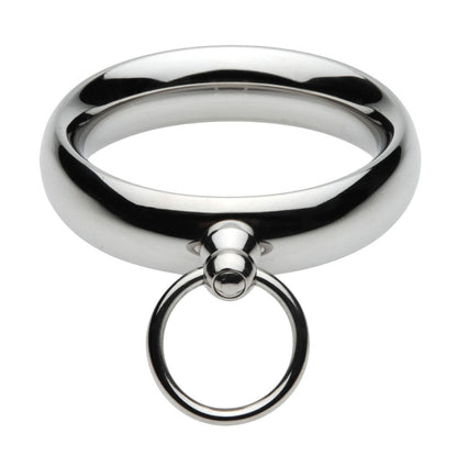 Lead Me Stainless Steel Cock Ring- 1.75