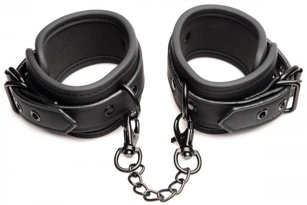 Master of Kink 10 Piece Deluxe Bondage Set - Black