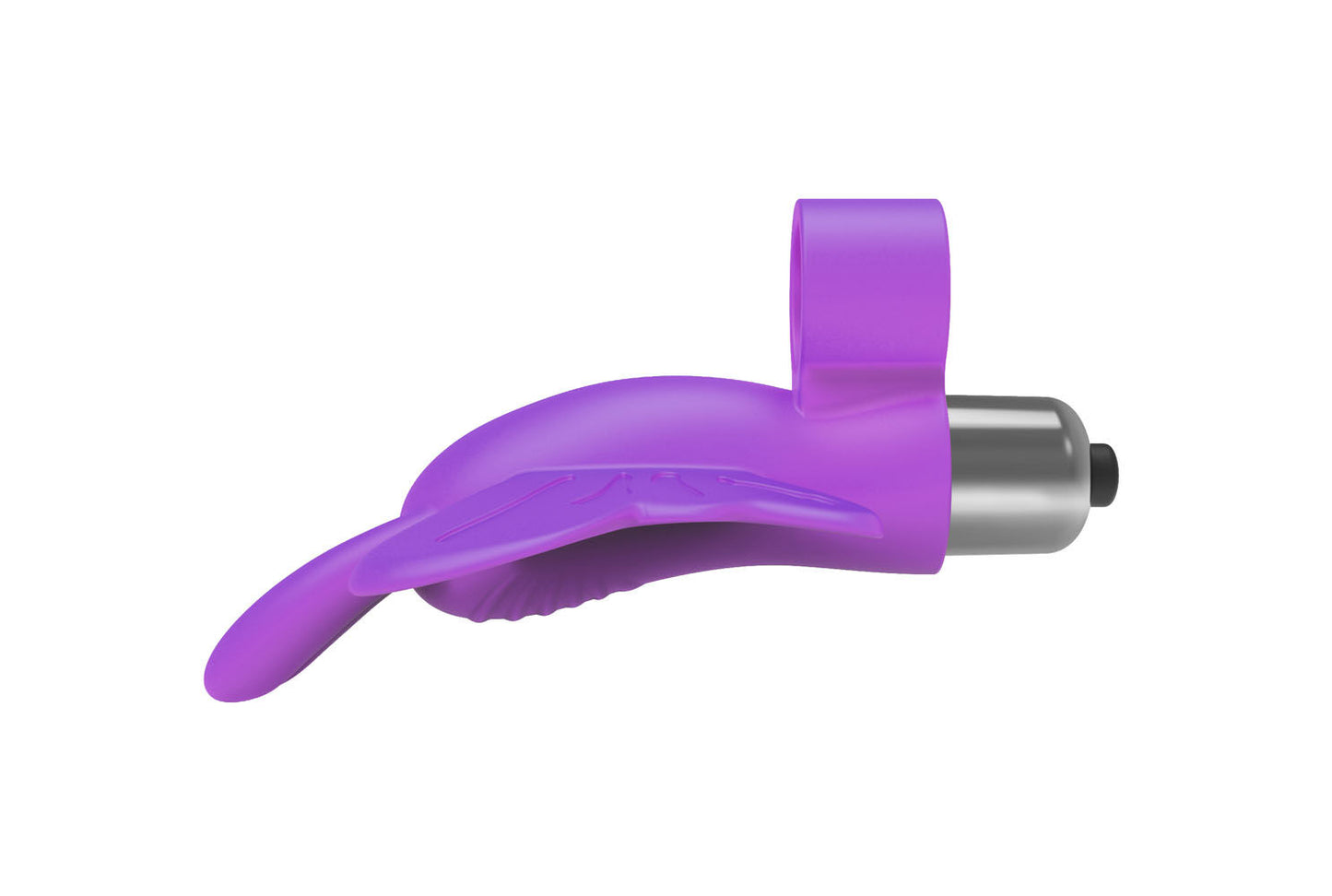 The 9's Flirt Finger Butterfly Finger Vibrator - Purple