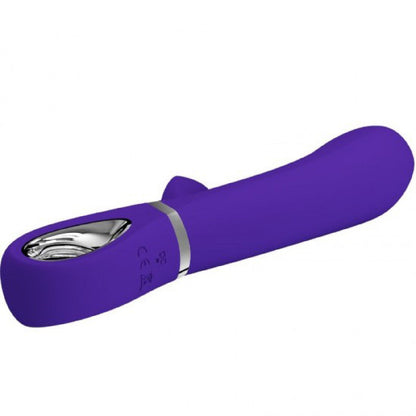 Thomas Super Soft Silicone Rabbit Vibrator -  Turquoise