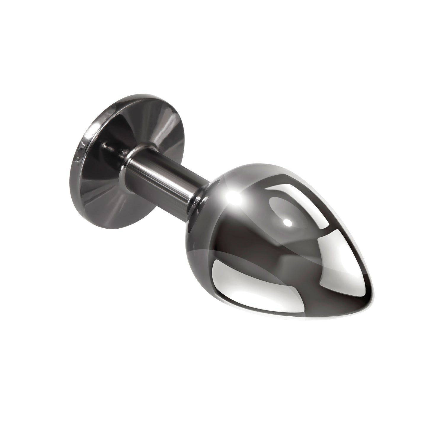 Playboy Pleasure - Pleasure 3 Ways - Butt Plug - Hematite