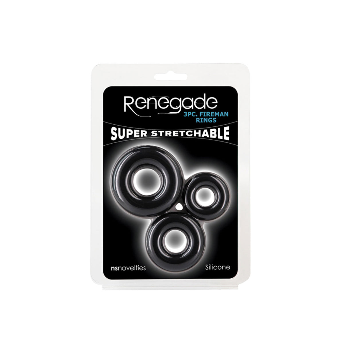 Renegade - Fireman Ring - Large - Black
