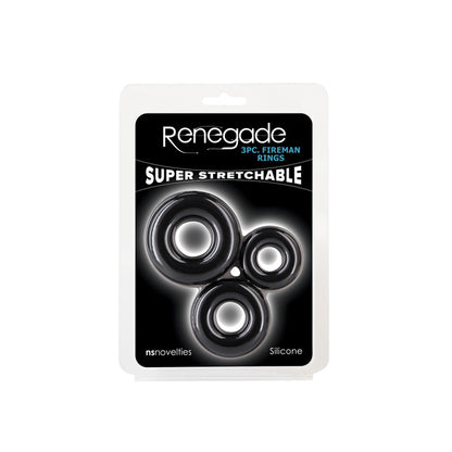 Renegade - Fireman Ring - Large - Black