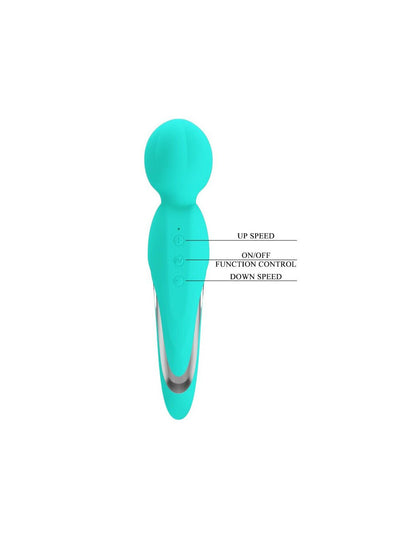 Walter Super Soft Silicone Wand - Seafoam