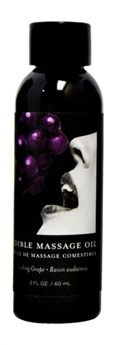 Edible Massage Oil - Grape - 2 Fl. Oz.