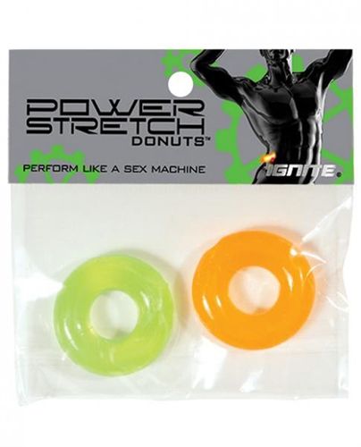 Power Stretch Donuts - 2 Pack - Red and Blue